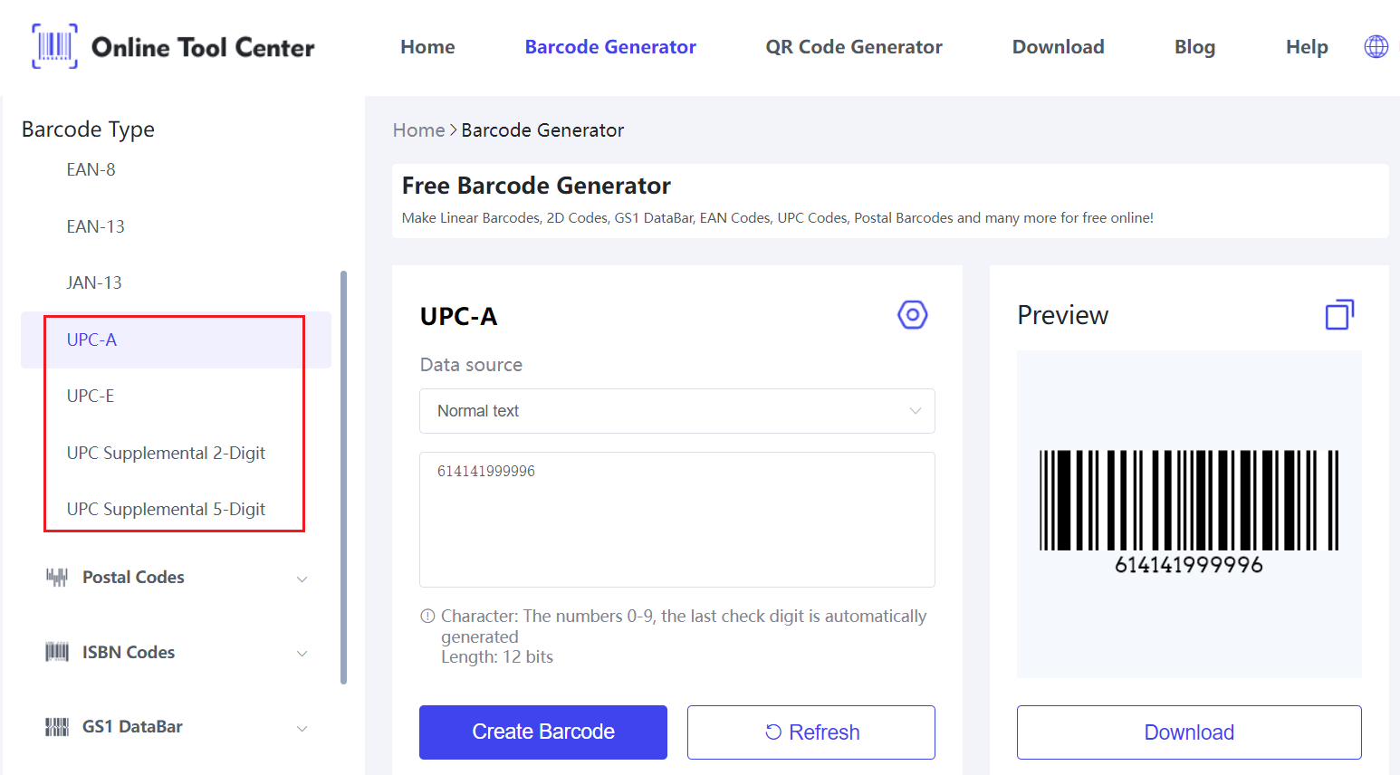 Generator UPC barcode.png