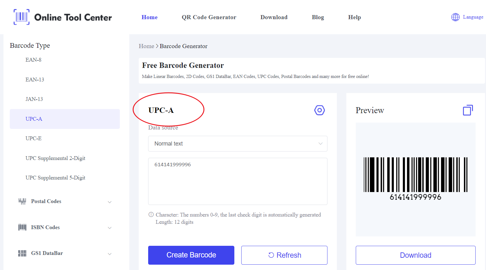 Generator UPC barcode.png