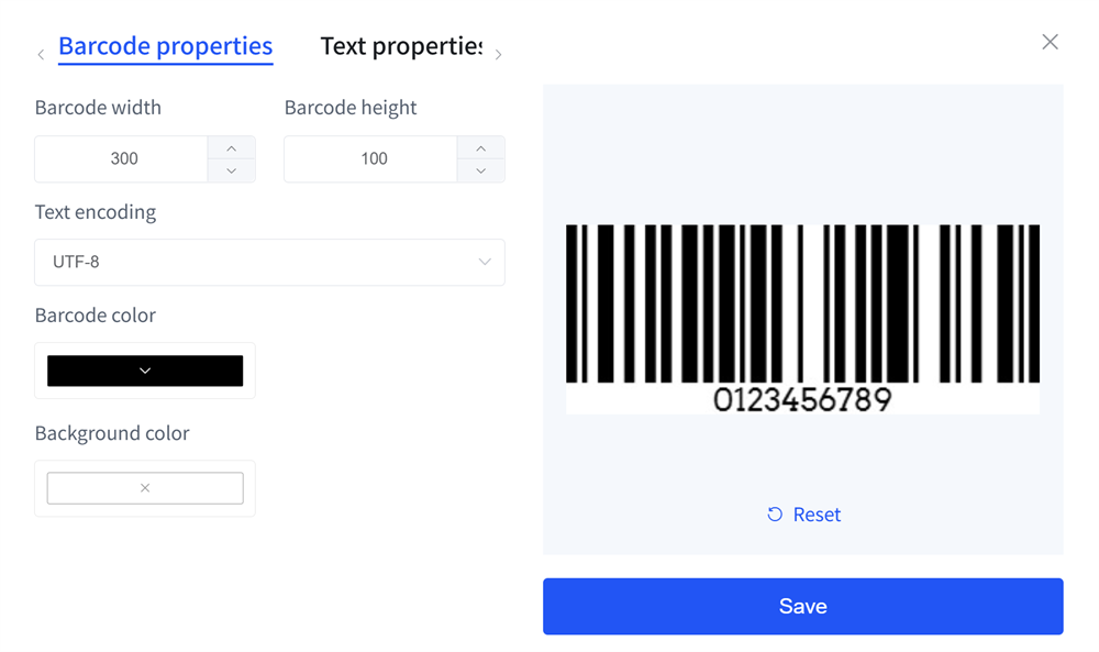 barcode setti postavke barkoda