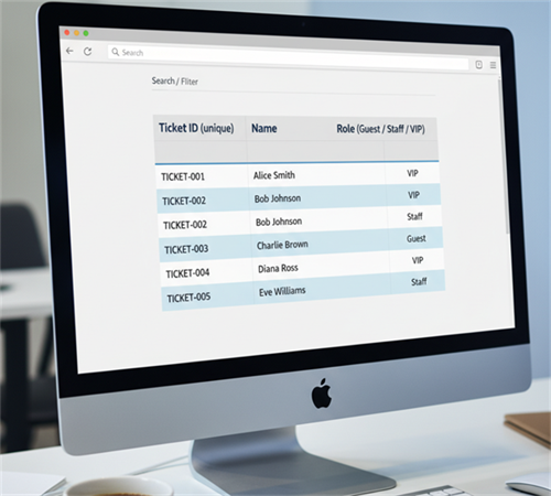registracija ventilacije excel