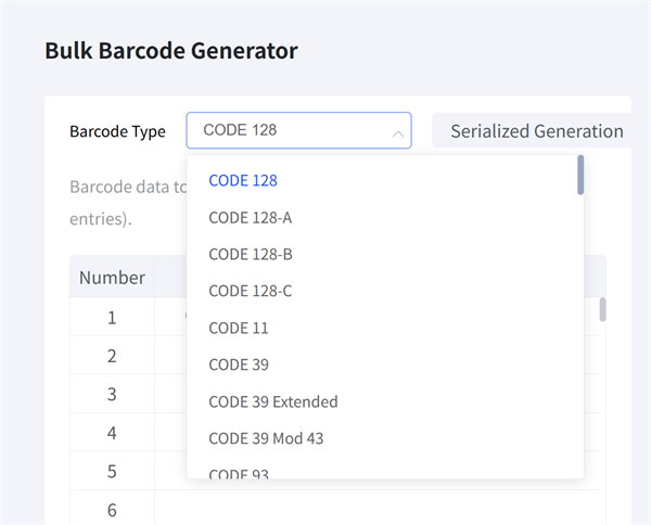 common barcode types uobičajene vrste barkoda