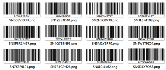 bulk barcodes masovni barkodi
