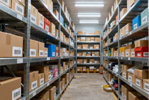 in the warehouse u skladištu