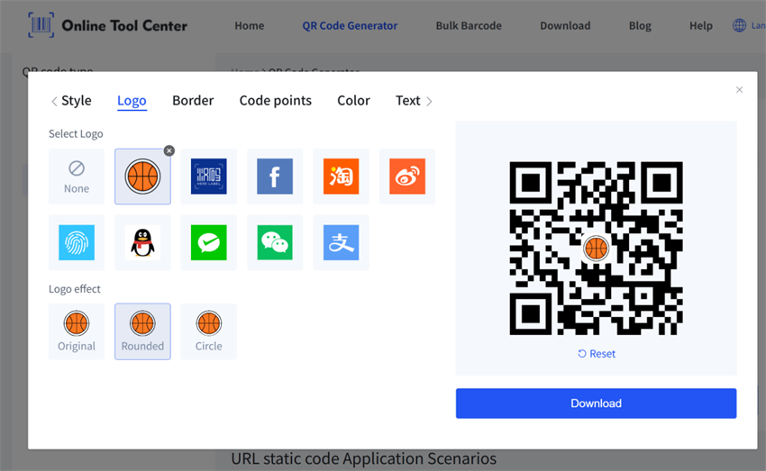 Erate prilagođeni ko&scaron;arka&scaron;ki QR kod
