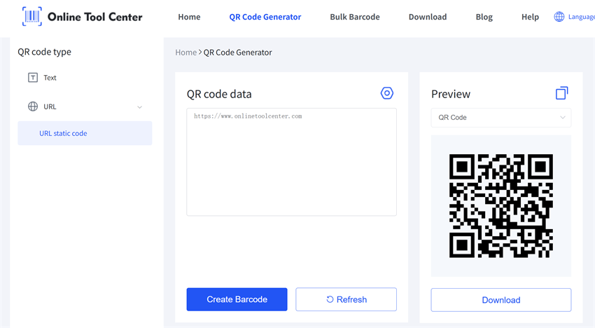 erate static qr code statički QR kod