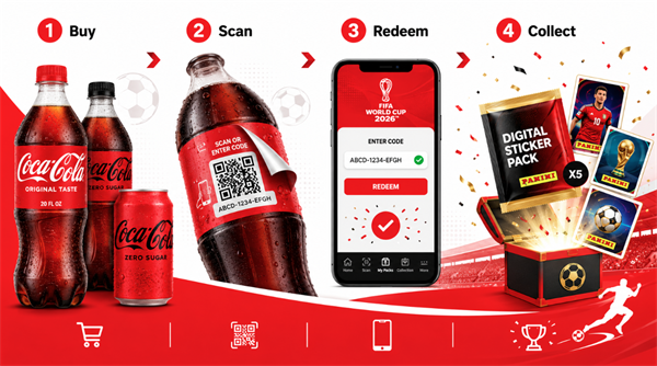 skenirajte i otkupite Coca Cola FIFA 2026 kod