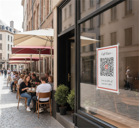 Oster s QR kodom