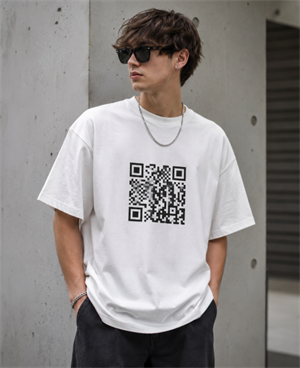 qr code on t shirt QR kod na majici