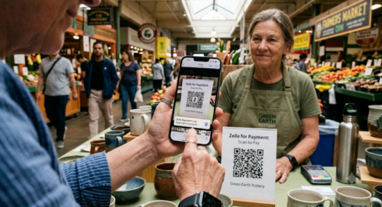 Zelle QR kod