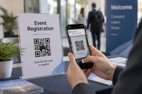 QR kod za registraciju