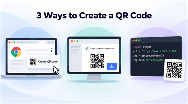3 Ways to Create a OR Code 3 načina izrade ili koda